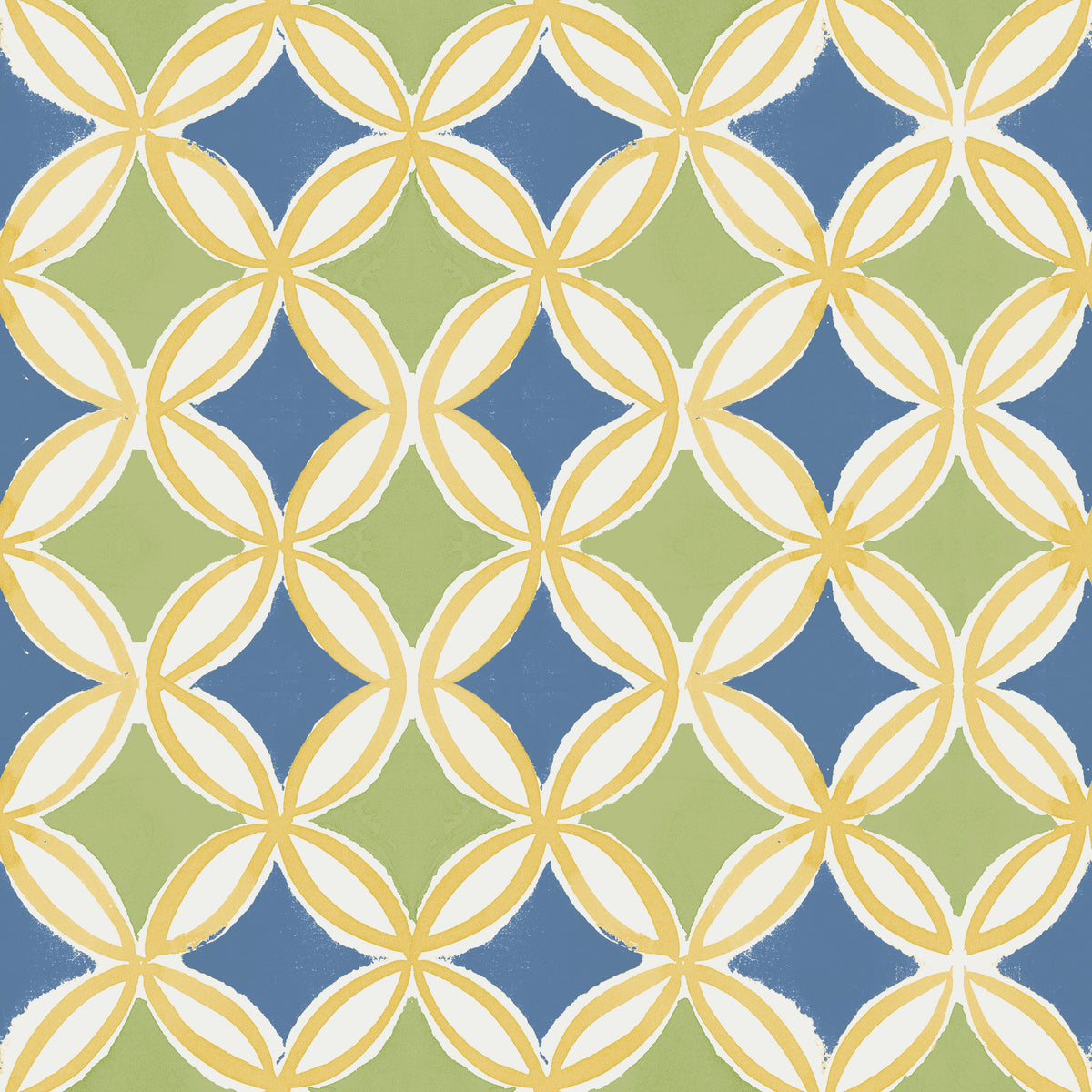 Starcircle Green Mural Wallpaper - pure wallpaper artwork