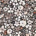 Wildflower Meadow, Dark Mural Wallpaper - pure wallpaper artwork