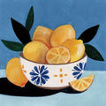 Lifes Bowl of Lemons Mural Wallpaper - pure wallpaper artwork