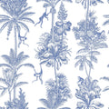 Jungle Toile Mural Wallpaper - pure wallpaper artwork
