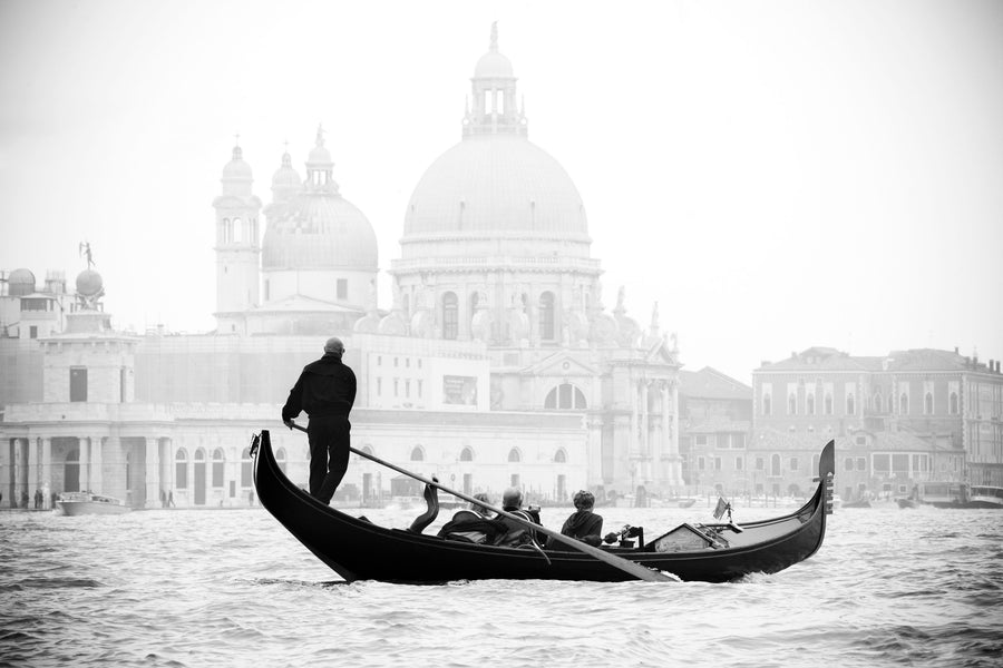 Gondola on Canal Grande Mural Wallpaper
