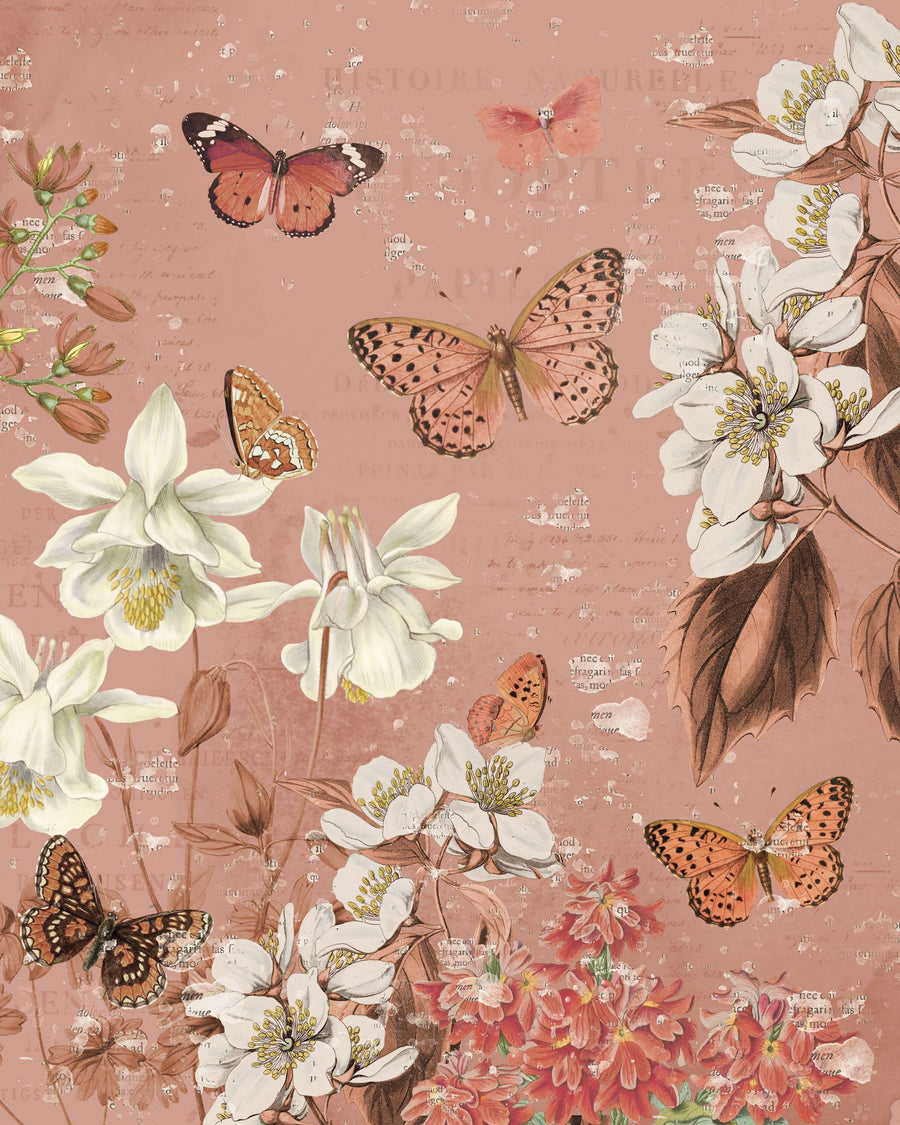 Flutter and Bloom I Mural Wallpaper