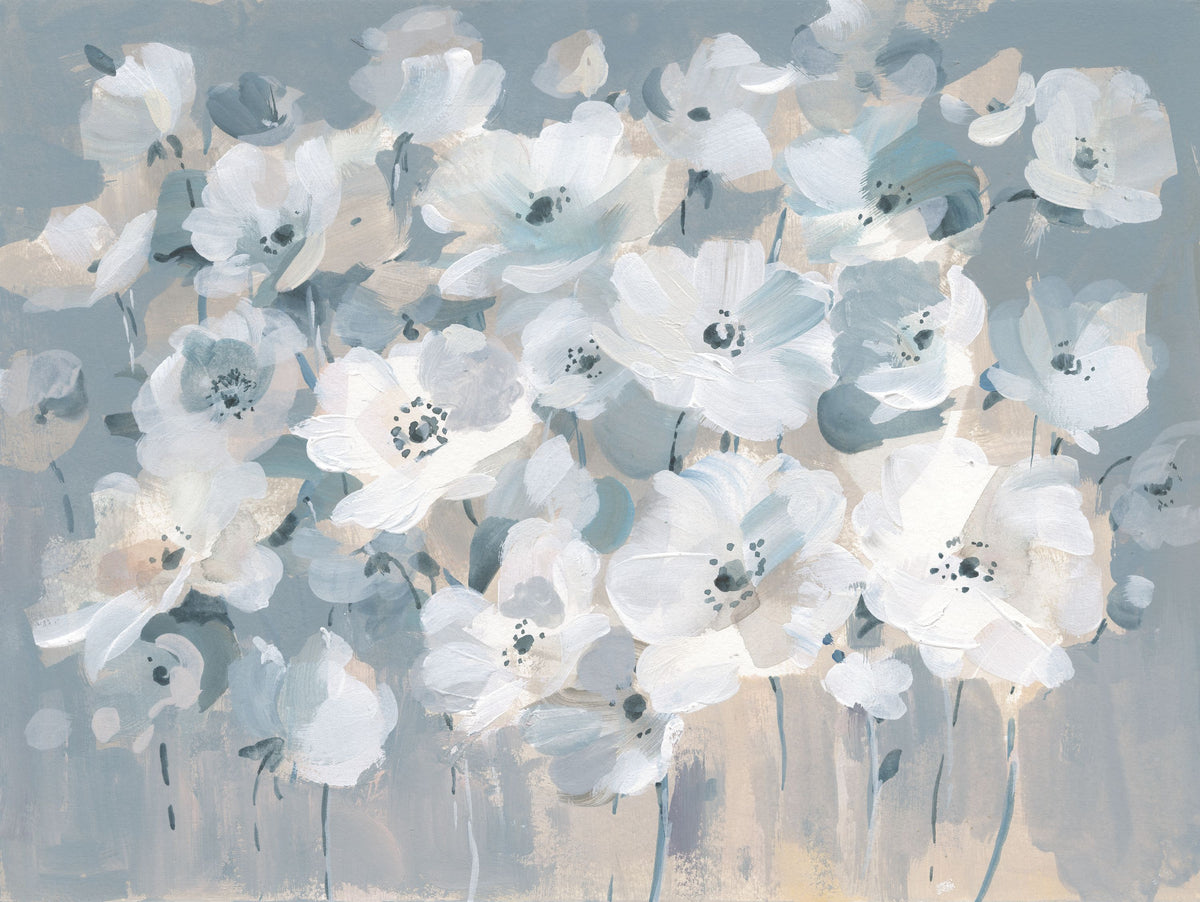 Breezy Blooms Mural Wallpaper - pure wallpaper artwork