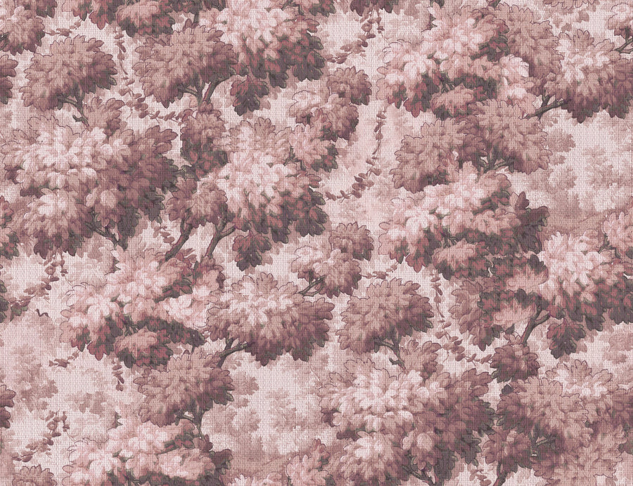 Greenwood Linden, Wine Mural Wallpaper