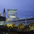 Twilight Bridge Mural Wallpaper - pure wallpaper artwork