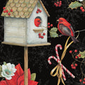 Holiday Wings VI Dark Mural Wallpaper - pure wallpaper artwork