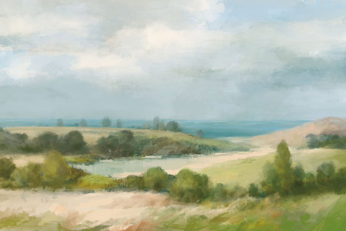 Quiet Coast Mural Wallpaper - pure wallpaper artwork