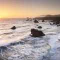 Sonoma Coast Sunset Mural Wallpaper - pure wallpaper artwork