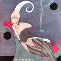 Vintage Fashion Cover IV Mural Wallpaper - pure wallpaper artwork