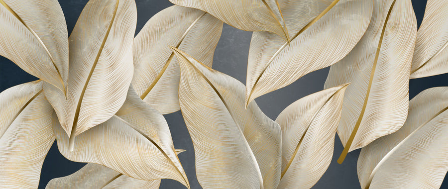 Art Palms Study Mural Wallpaper