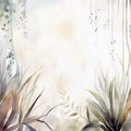 Transparent Garden Fall Mural Wallpaper - pure wallpaper artwork
