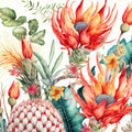 Fantasy Blooms Mural Wallpaper - pure wallpaper artwork