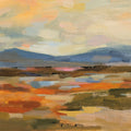 Distant Mountain I Mural Wallpaper - pure wallpaper artwork