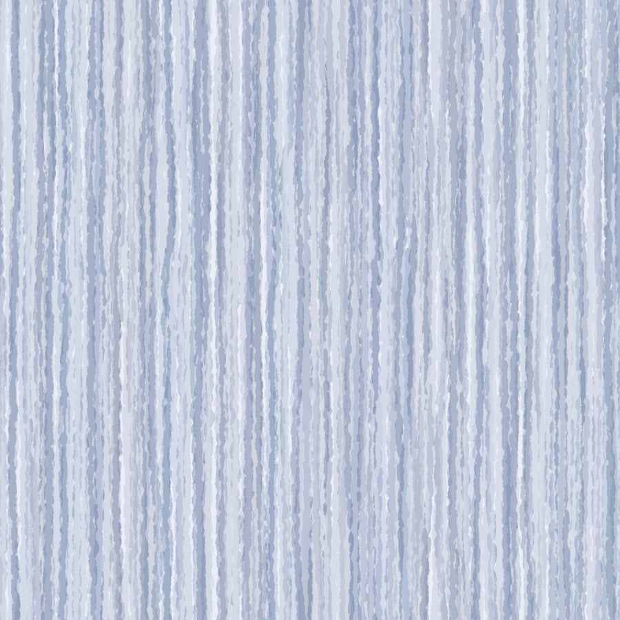 Textured Lines, French Blue Mural Wallpaper