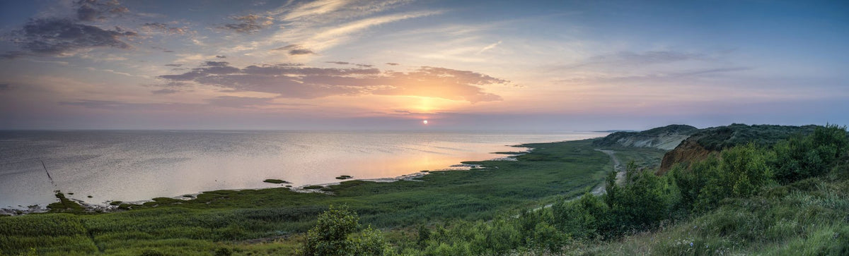 Coastal Sunrise Mural Wallpaper - pure wallpaper artwork