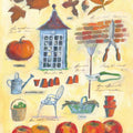 Fall Collage Mural Wallpaper - pure wallpaper artwork