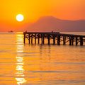 Muro Beach Pier Mural Wallpaper - pure wallpaper artwork
