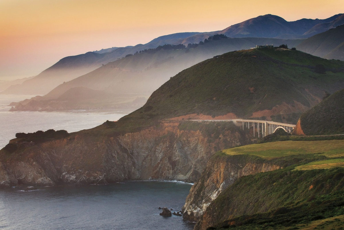 Rugged Coastal of Big Sur California Mural Wallpaper - pure wallpaper artwork