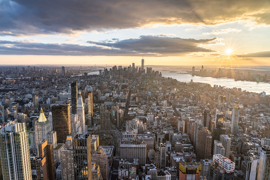 Lower Manhattan Views Mural Wallpaper