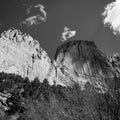 Kolob Canyons Black & White Mural Wallpaper - pure wallpaper artwork