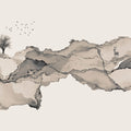 Serene Crossing Mural Wallpaper - pure wallpaper artwork