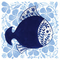 Coastal Chinoiserie V Mural Wallpaper - pure wallpaper artwork