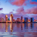 San Diego Skyline Mural Wallpaper - pure wallpaper artwork