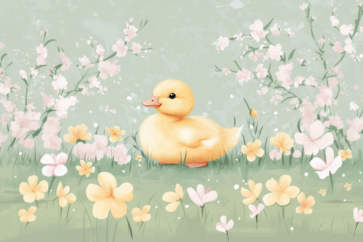 Dear Duckling Mural Wallpaper - pure wallpaper artwork
