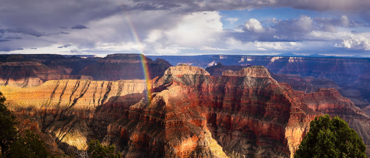 Canyon Rainbow Mural Wallpaper - pure wallpaper artwork