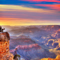Grand Canyon Sunset Colors Mural Wallpaper - pure wallpaper artwork