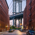 Manhattan Bridge From Dumbo Close Mural Wallpaper - pure wallpaper artwork