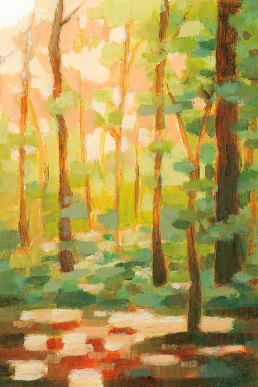 Forest Light I Mural Wallpaper
