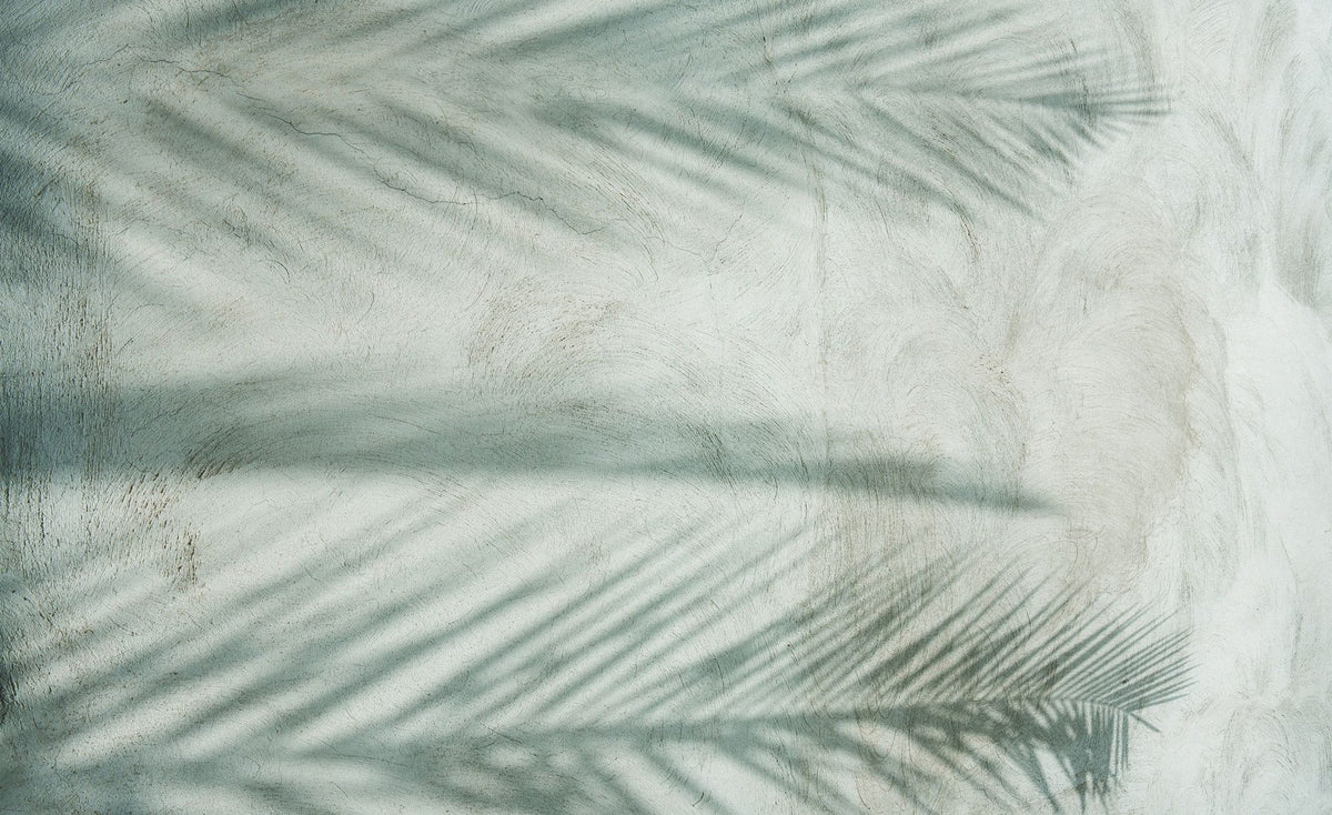 Palm Shadow II Mural Wallpaper - pure wallpaper artwork