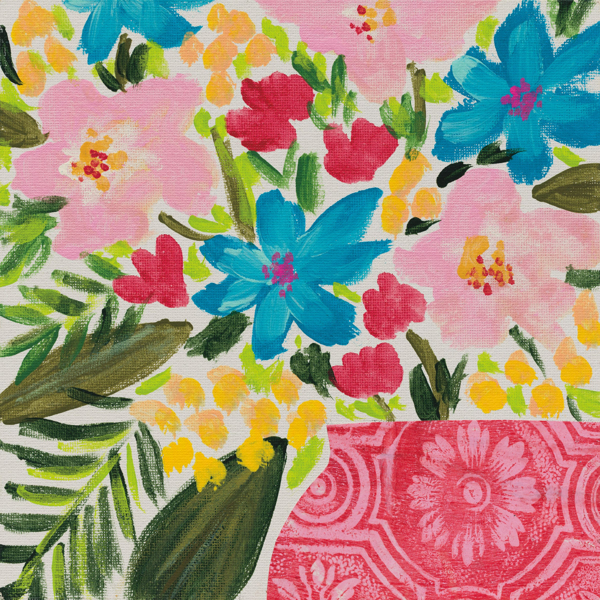 Floral Gift II Mural Wallpaper - pure wallpaper artwork