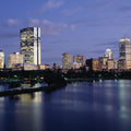 Waterfront Twilight Mural Wallpaper - pure wallpaper artwork