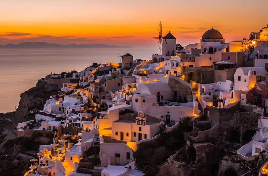 Calispera Santorini Mural Wallpaper