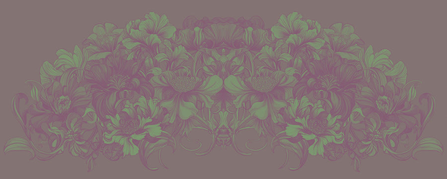 Scandi Flower IV Mural Wallpaper