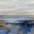 Serene Sea Mural Wallpaper - Neutral Tone - pure wallpaper artwork