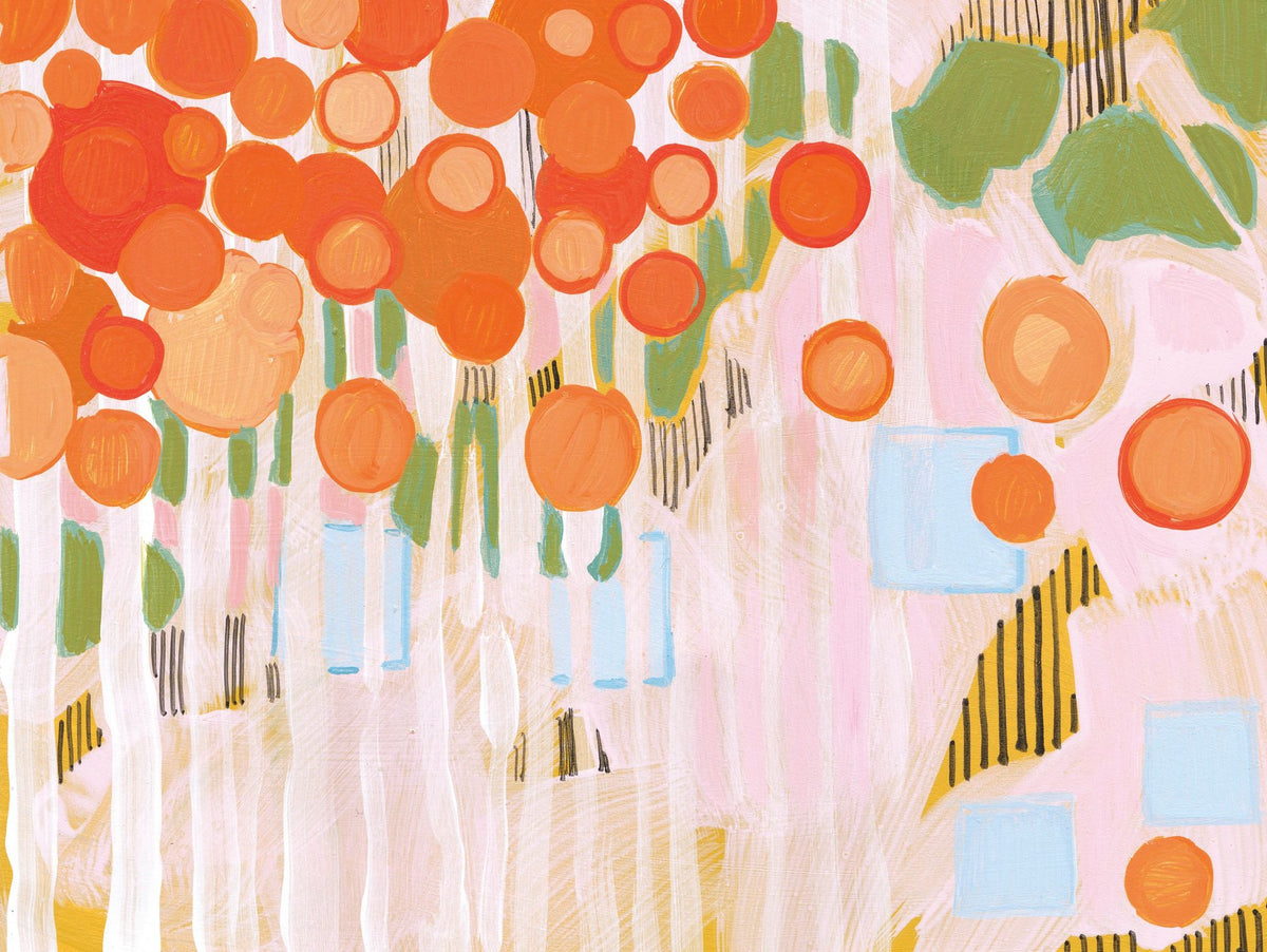 The Grove Mural Wallpaper - pure wallpaper artwork