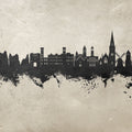 Isle of Wight England Skyline Concrete Mural Wallpaper - pure wallpaper artwork