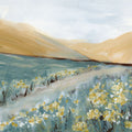 Flowers Along the Path Mural Wallpaper - pure wallpaper artwork