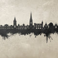 Perth Scotland Skyline Concrete Mural Wallpaper - pure wallpaper artwork