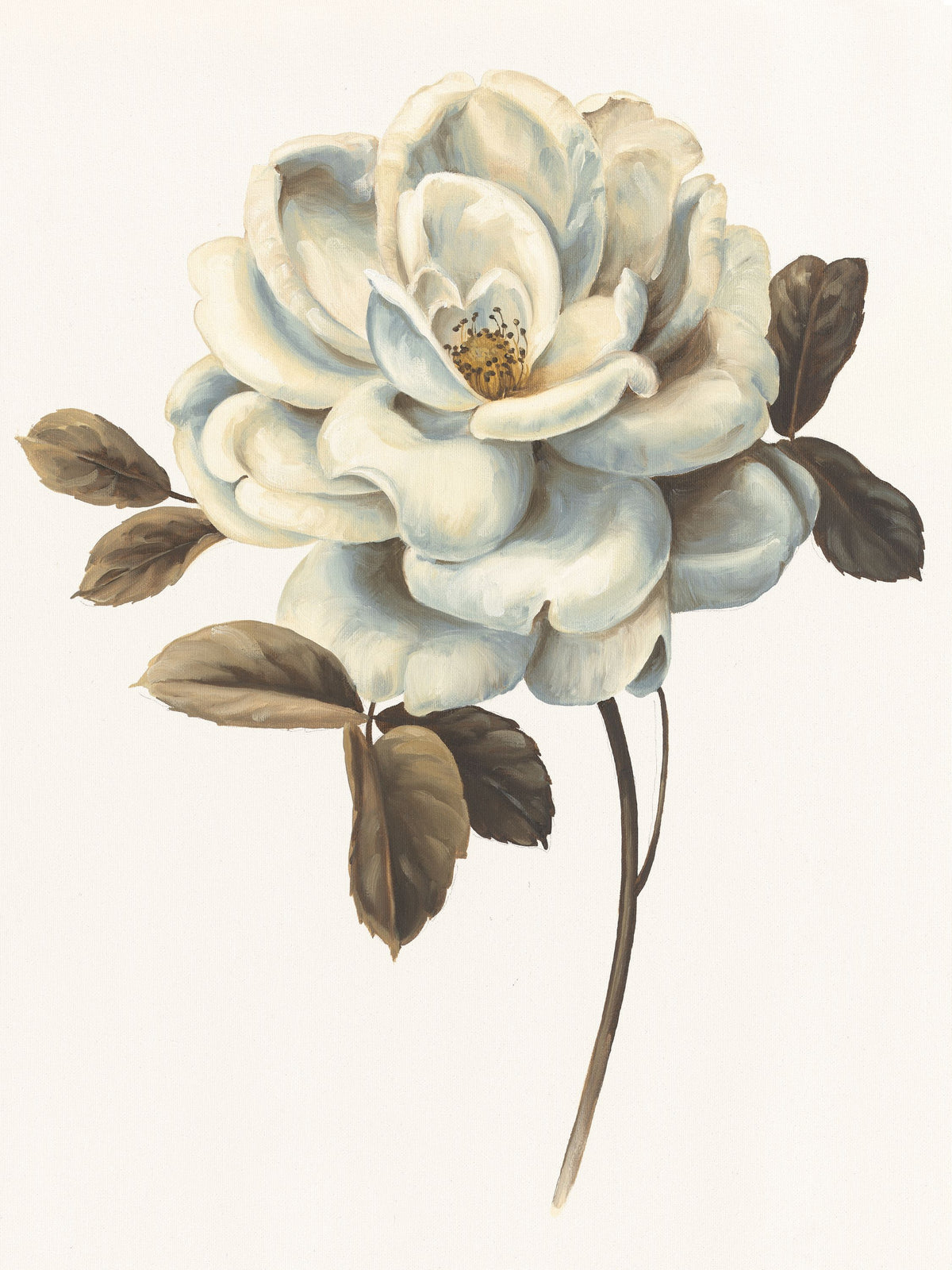 Floral Bliss Rose II Mural Wallpaper - pure wallpaper artwork