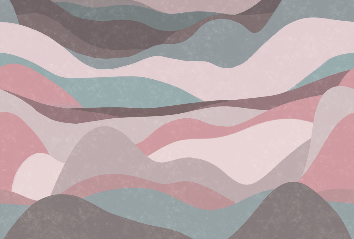 Collage Vista, Rose Mural Wallpaper - pure wallpaper artwork