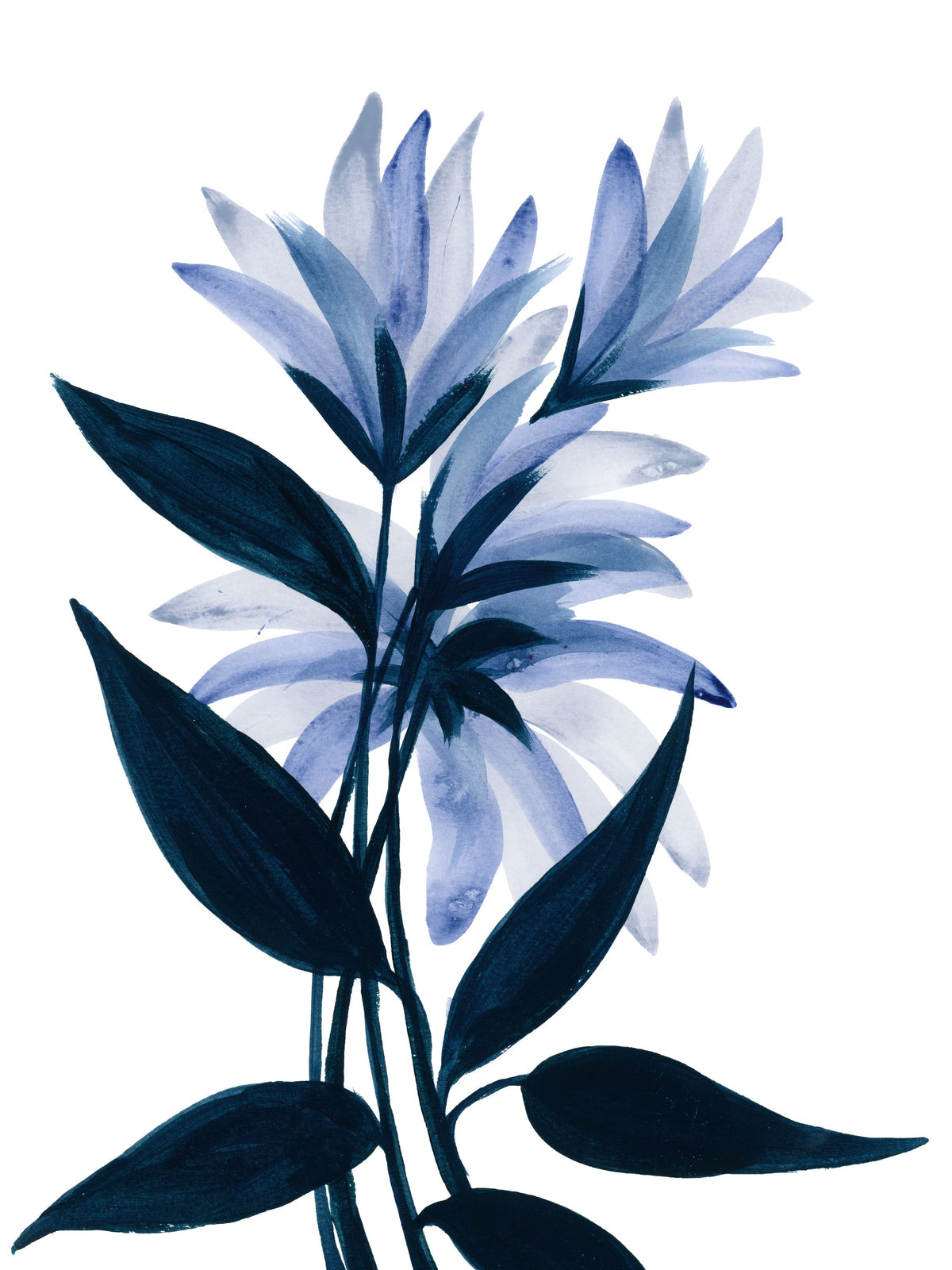 Midnight Blossoms I Mural Wallpaper - pure wallpaper artwork