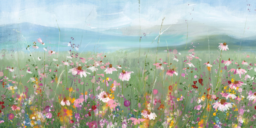 Meadow Stroll Mural Wallpaper