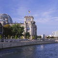 Berlin Riverscape Mural Wallpaper - pure wallpaper artwork