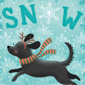 Festive Paws II Mural Wallpaper - pure wallpaper artwork