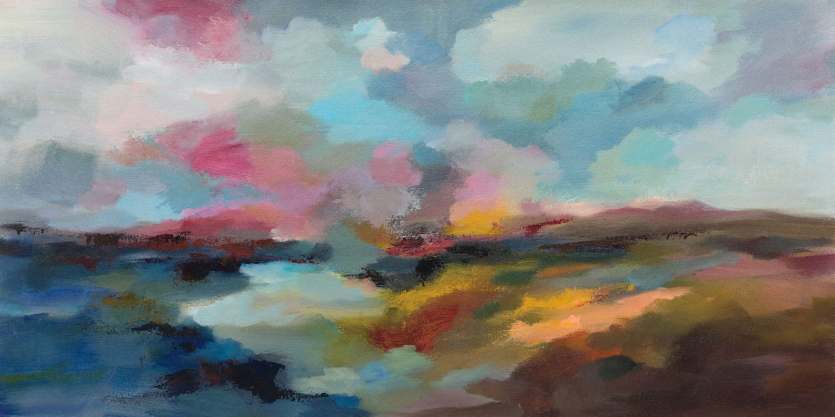 Colorful Sky Mural Wallpaper - pure wallpaper artwork