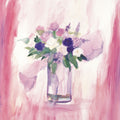 An Arrangement of Pink Flowers Mural Wallpaper - pure wallpaper artwork